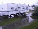 My old trailer after a rain 06 24 10 Superior, WI