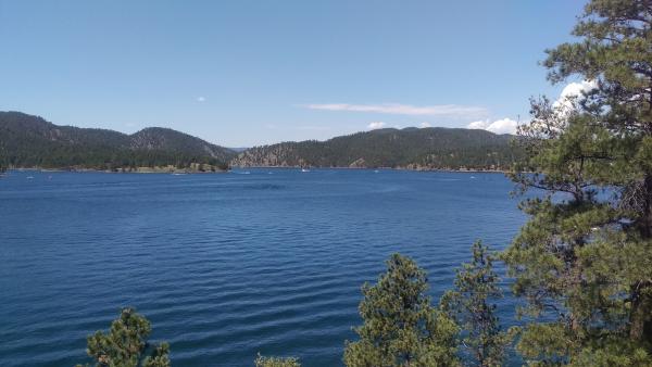 Pactola Lake in the Black Hills of S.D.