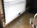 RV Window fix 001 1 
Used Extender (1") to extend window crank so it would not interfere with the venetian blind.  
Purchased locally at an RV...